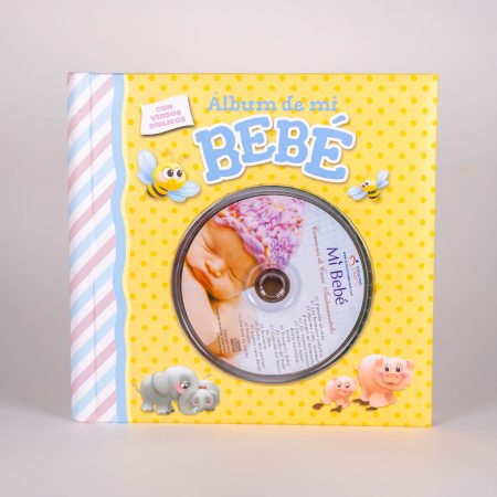 Álbum de mi Bebé con versos Bíblicos